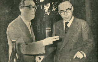 Giordani con la pira 1956